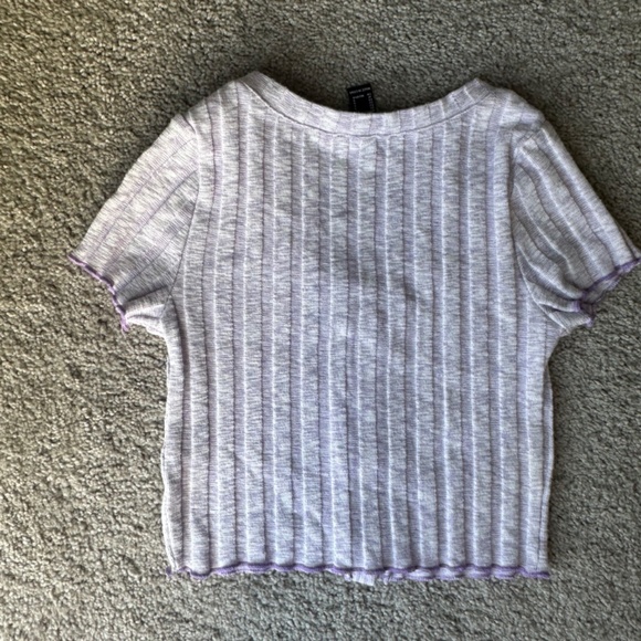 Forever21 Ribbed Crop Top - Picture 3 of 4